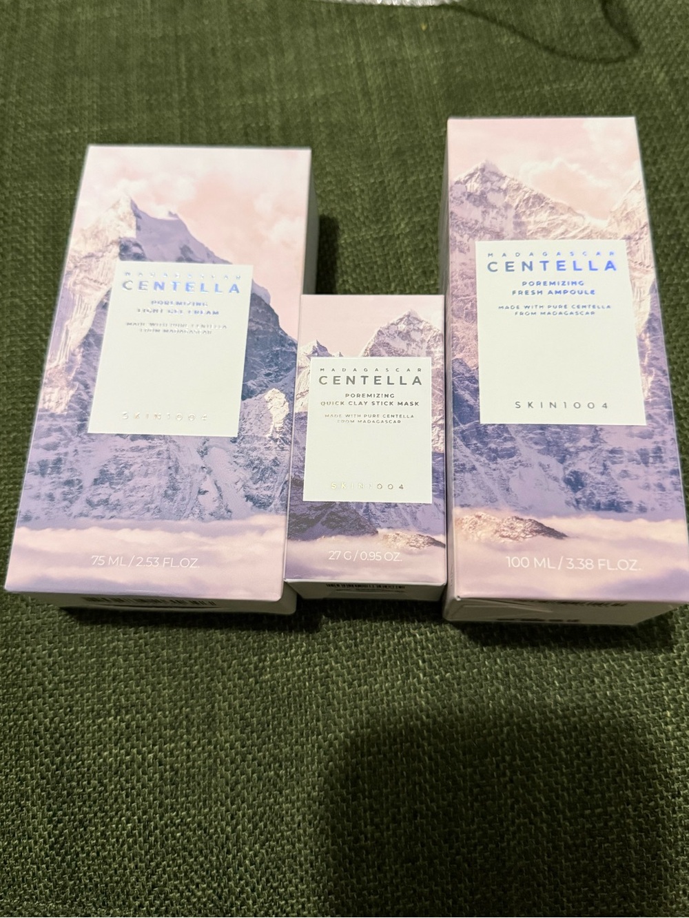 111SKIN Madagascar Centella Set in Lavender and White 🤩
